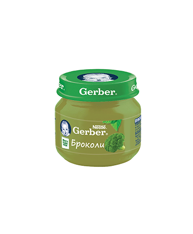 Пюре Броколи, Моето първо пюре, бурканче, 80 g