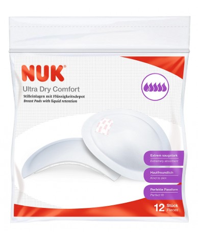 NUK подплънки за кърмачка Ultra Dry, 12бр.