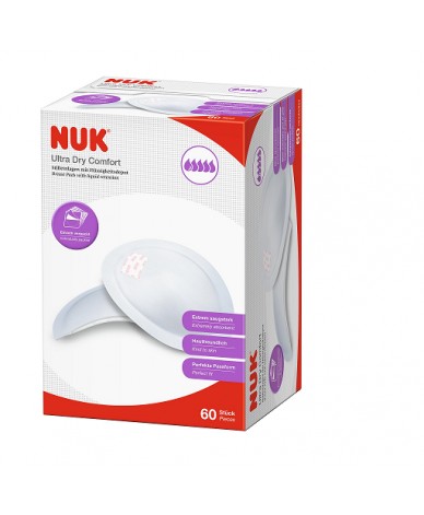 NUK подплънки за кърмачка Ultra Dry, 60бр.