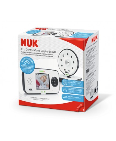 NUK бебефон Eco Control + видео 550VD