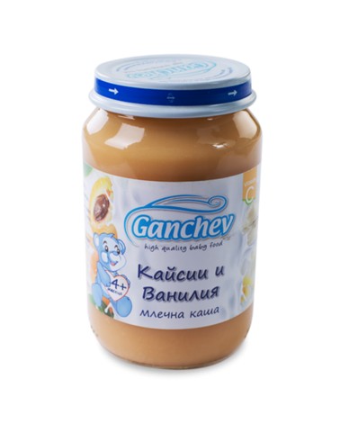 Ганчев -Млечна каша с кайсия и ванилия