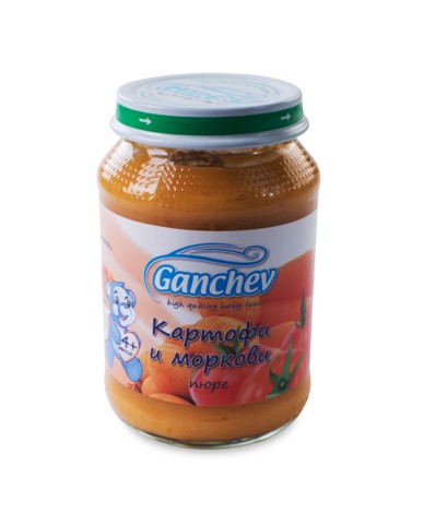 Ганчев -Пюре от картофи и моркови