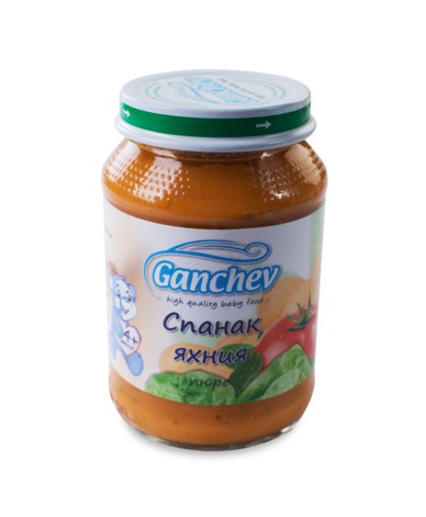 Ганчев -Пюре от спанак яхния