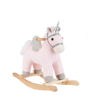 Люлеещо конче със звук Pink Horse