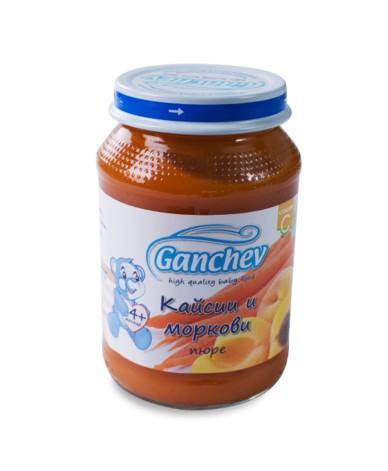 Ганчев- Пюре от кайсии и моркови