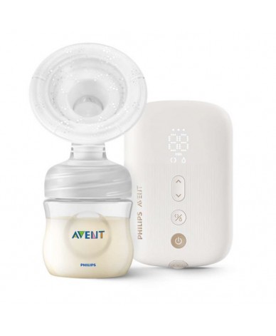Ръчна помпа за изцеждане на кърма Philips AVENT Comfort + шише за хранене Philips AVENT Natural 60 мл.