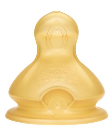 NUK FIRST CHOICE биберон храна каучук 6-18м,р-р L
