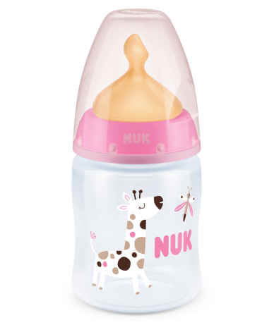 NUK First Choice РР шише Temperature control 150мл каучук 0-6 мес. М микс