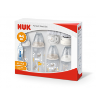 NUK First Choice + СЕТ Perfect Start Temperature Control - 10 части Неутрален