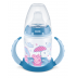 NUK First Choice РР Шише Temperature Control 150мл. с накрайник силикон за сок 6-18м. PEPPA PIG