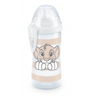 NUK Kiddy Cup 300мл, с твърд накрайник, 12+мес. LION KING