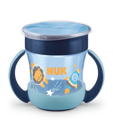 NUK EVOLUTION mini Magic Cup, 6+, Glow in the Dark, 160ml