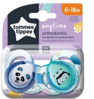 Ортодонтична залъгалка за новородено (0-2м.), момиче, Tommee Tippee