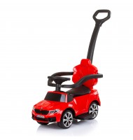 Chipolino Количка за яздене ATV червена