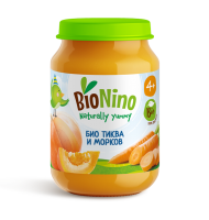 BioNino Био тиква и морков