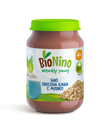 BioNino Био овесена каша с мляко