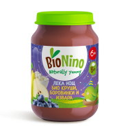 BioNino Лека нощ био круши, боровинки и извара