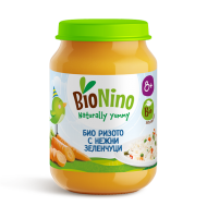 BioNino Био ризото с нежни зеленчуци