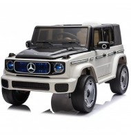 Двуместен акумулаторен джип Mercedes X-Class,-червен