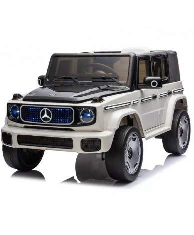 Двуместен акумулаторен джип Mercedes X-Class,-червен