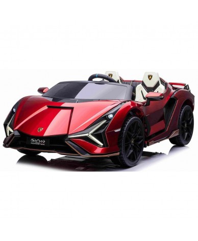 Акумулаторна двуместна кола Lamborghini Sian 24V