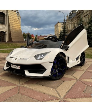 Акумулаторна двуместна кола Lamborghini Aventador SVJ 24V