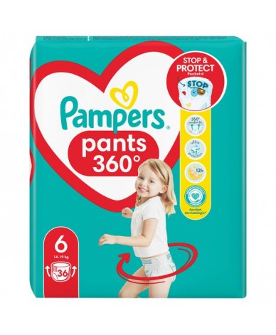 PAMPERS Pants Размер 6, гащички, 84 бр.