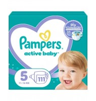 Pampers Еднократни пелени Active Baby 5 11-16кг 111бр.