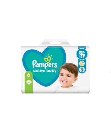 Pampers Active baby 1 пелени 2-5кг. 43бр.