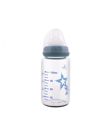 Lorelli Стъклено шише с биберон anti-colic 120 мл.