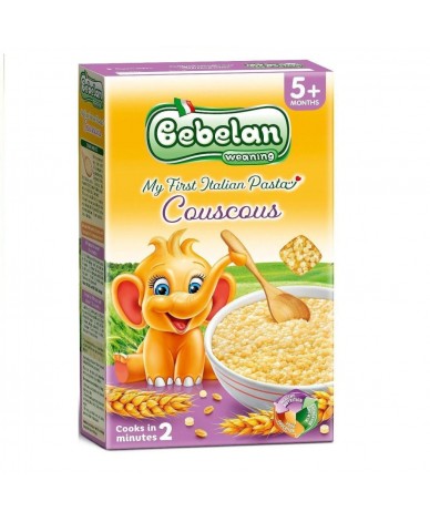 Bebelan little stars бебешка паста кус кус 6+ мес. 350г