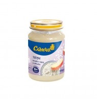 Слънчо десерт мляко с ориз и ябълка 4+м. 190г