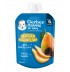 GERBER Пауч круша и сушени сливи 6+м. 80гр.