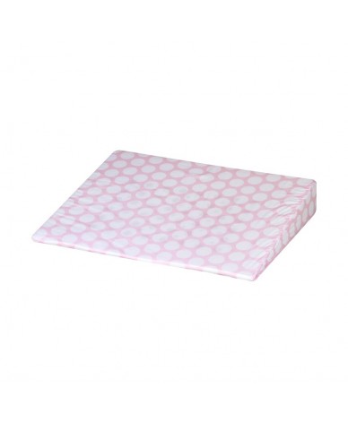 ВЪЗГЛАВНИЧКА AIR COMFORT 60/45/9 CM РОЗОВИ КРЪГОВЕ