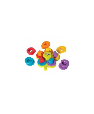 Активна играчка-пъзел Цвете (12-36м)