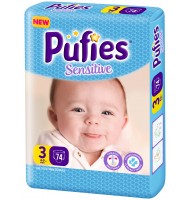 Pufies Sensitive 3 пелени 4-9кг. 66бр.