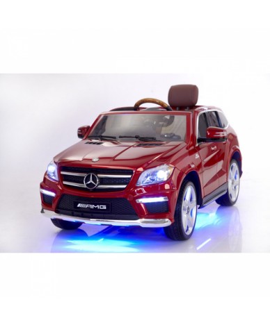 Акумулаторен джип Mercedes Benz GL63 AMG-червен