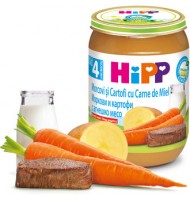 Hipp БИО Моркови и картофи с агнешко