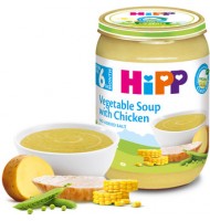 Hipp БИО Зеленчукова супа с пиле