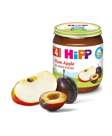 Hipp БИО Сливи и ябълки