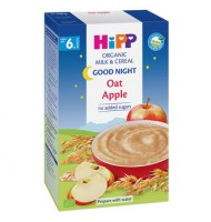 Hipp БИО млечна каша "Лека нощ" овес и ябълка