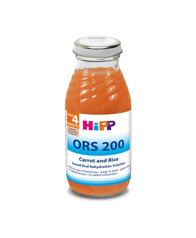 Hipp ORS 200 – диетична напитка на базата на моркови и ориз