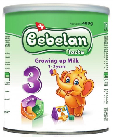 Bebelan lacta 3 мляко за малки деца 1-3 год. 400г