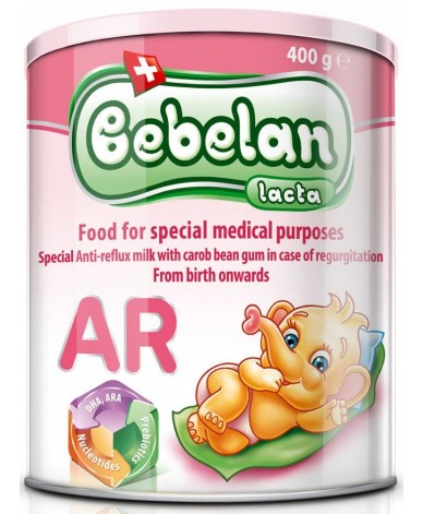 Bebelan lacta ar диетично мляко п/в повръщане 0+ мес. 400г