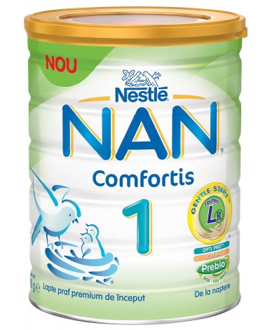 NAN comfortis 1 мляко за кърмачета 0+ мес. 800 гр.