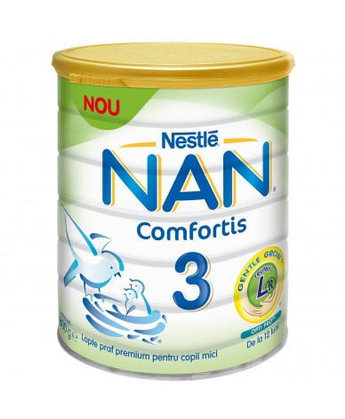NAN comfortis 3 преходно мляко 6+ мес. 800 гр.