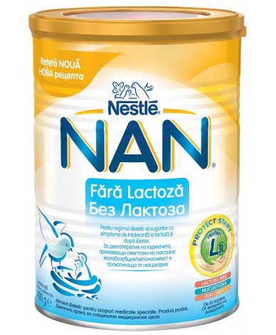 NAN LACTOCE FREE диетично мляко за кърмачета 0+м 400гр.