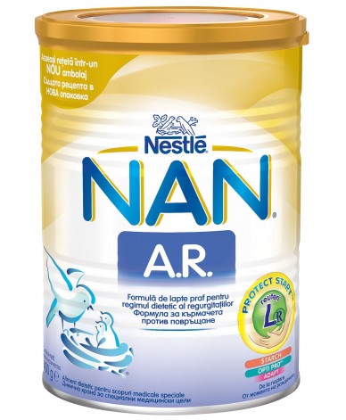 NAN AR мляко против повръщане 0+ мес. 400 гр.