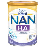 NAN HA хипоалергенно мляко от раждането 400 гр.